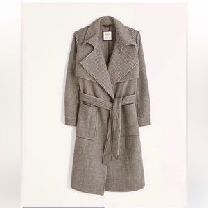 ABERCROMBIE wool trench coat